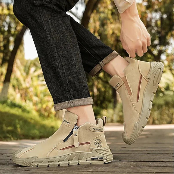 STYLEWALKER – Zapatillas modernas para hombre para el día a día