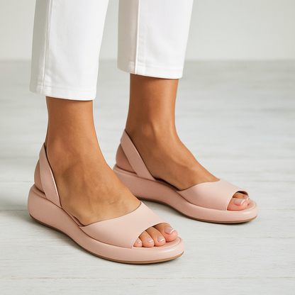 Eva™ | Sandalias Abiertas Antideslizantes – Elegante Estabilidad & Máximo Confort