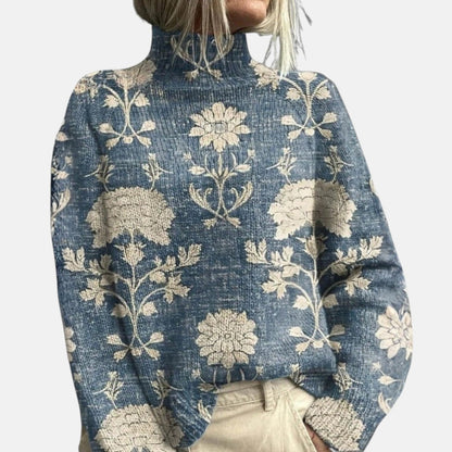 Aimelie | Elegante suéter de cuello alto