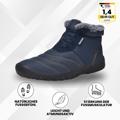 OrthoWarm - zapatos barefoot acolchados, repelentes al agua y que alivian el dolor