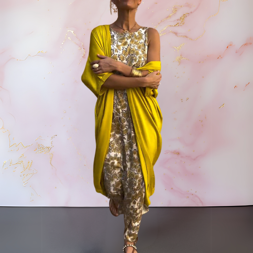 Melanie™ | Vestido elegante con chaqueta