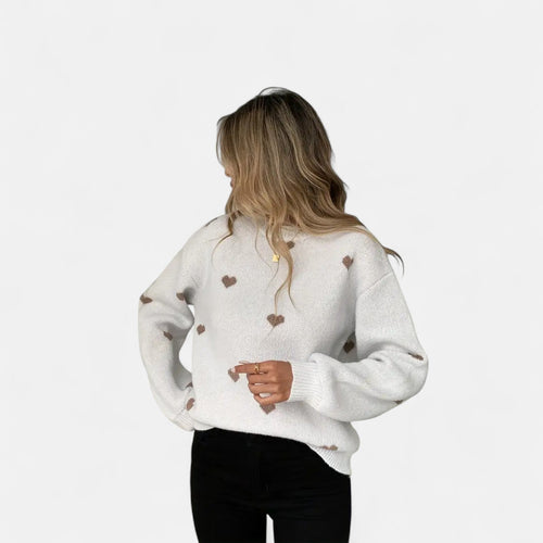 Suéter de lana Isla Hearts