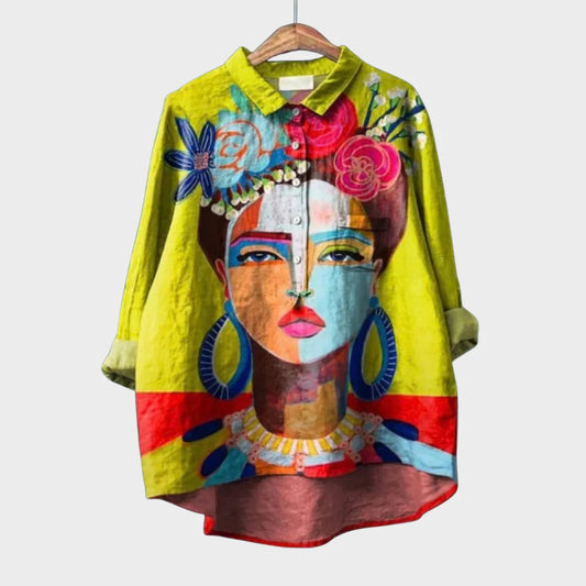 ELARA - Camisa artística premium