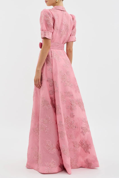 ANABEL - Vestido elegante estampado