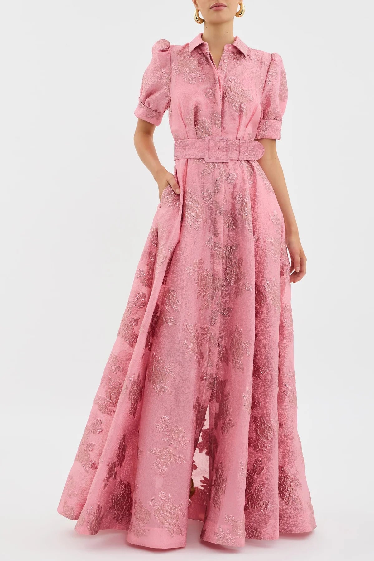 ANABEL - Vestido elegante estampado