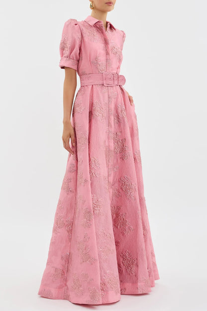 ANABEL - Vestido elegante estampado