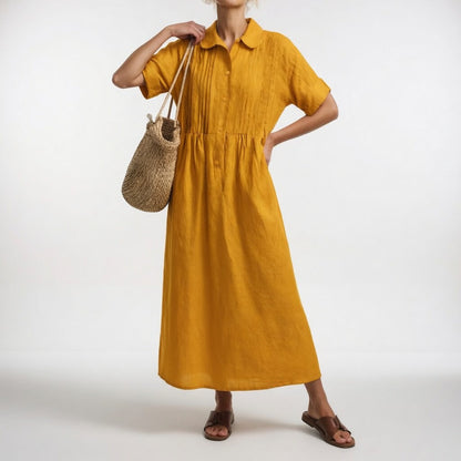 Lysandra | Vestido Camisero Ligero y de Verano