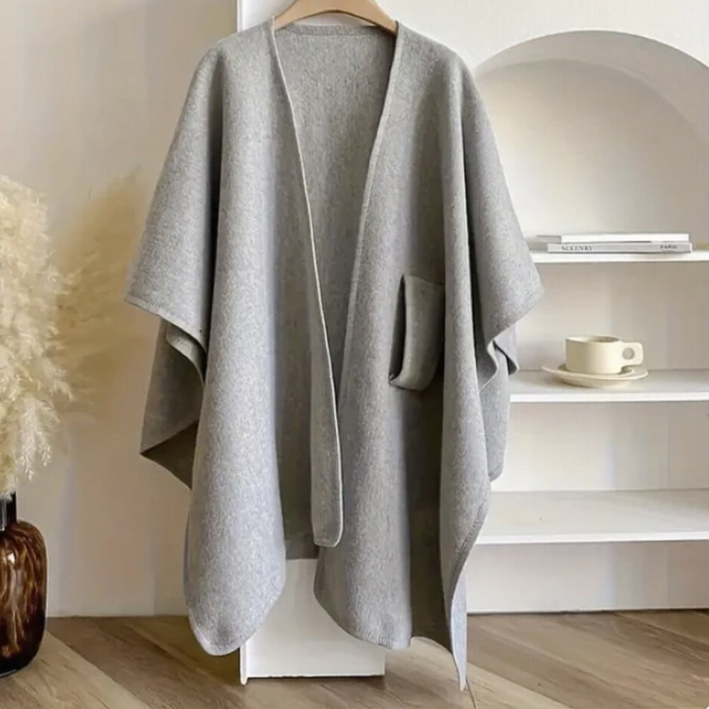 Aurora™️ – Poncho Envolvente de Elegancia Atemporal
