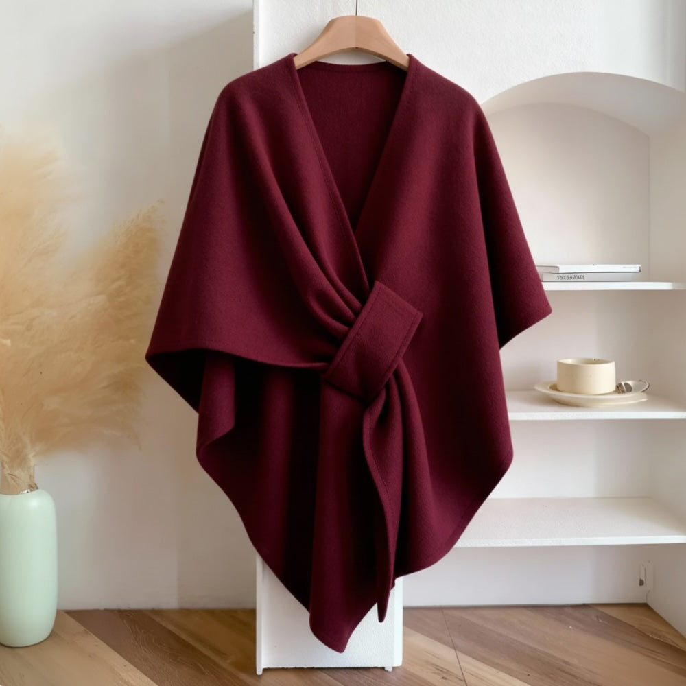 Aurora™️ – Poncho Envolvente de Elegancia Atemporal