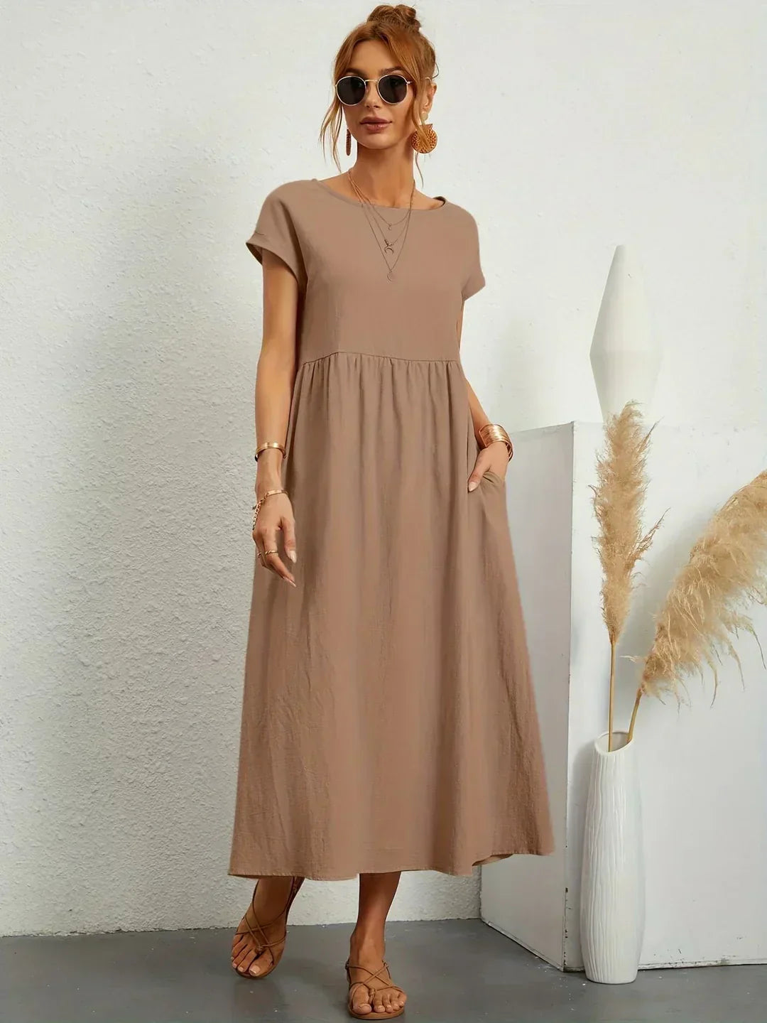 Gabrielle | Vestido midi fluido de elegancia atemporal