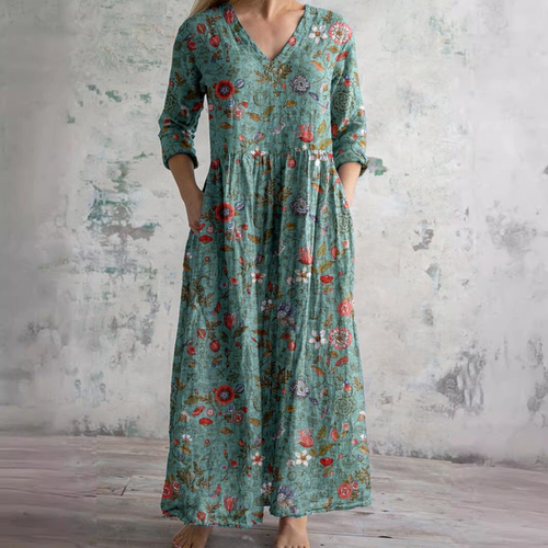 Olivia™ | Vestido Floral de Verano