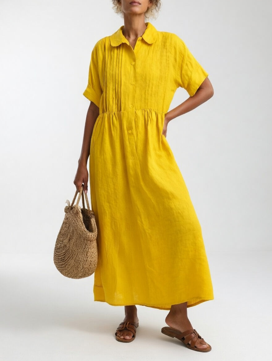 Lysandra | Vestido Camisero Ligero y de Verano
