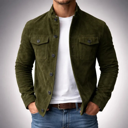 NERYXEN – Chaqueta de tacto suave
