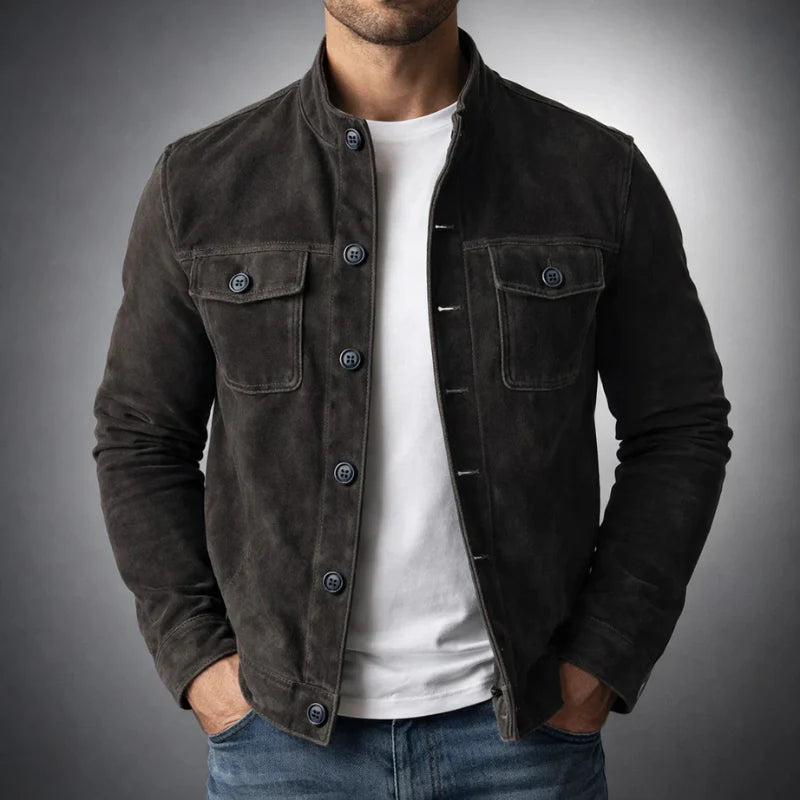NERYXEN – Chaqueta de tacto suave