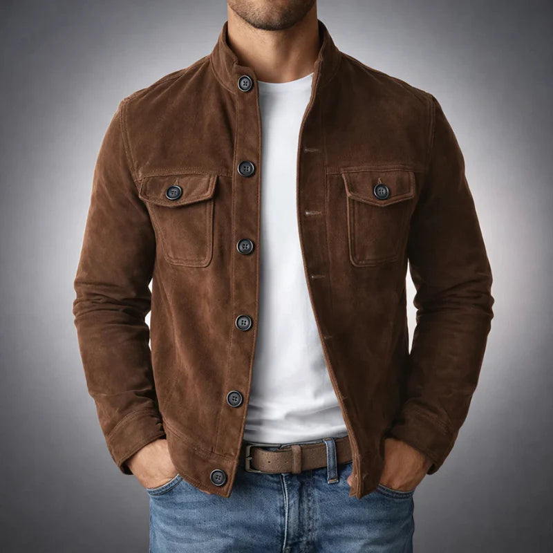 NERYXEN – Chaqueta de tacto suave