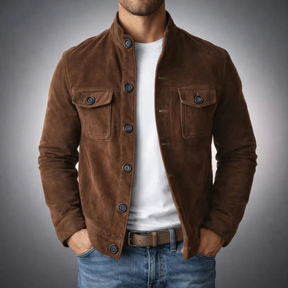 NERYXEN – Chaqueta de tacto suave