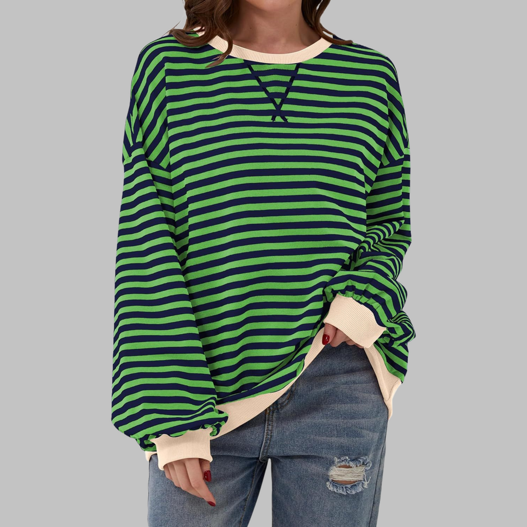 Laura - Suéter casual a rayas