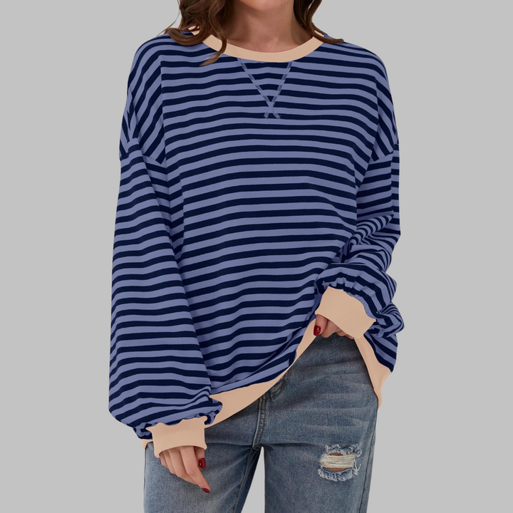 Laura - Suéter casual a rayas