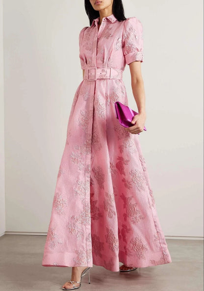 ANABEL - Vestido elegante estampado
