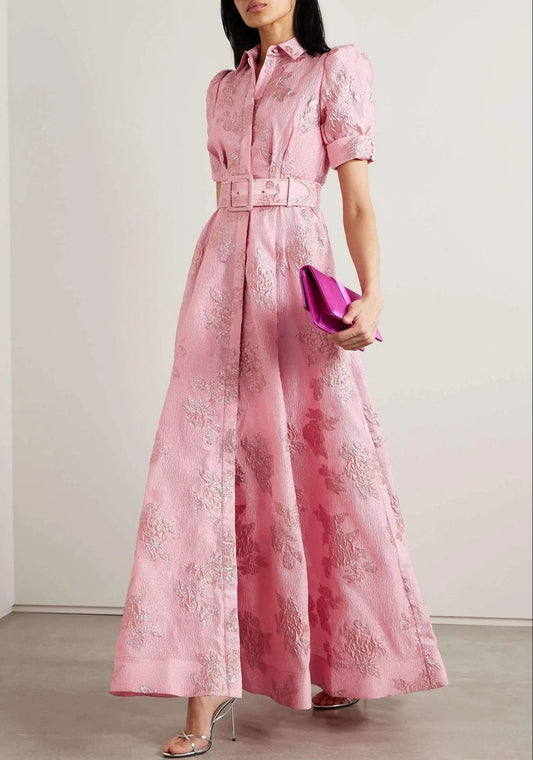 ANABEL - Vestido elegante estampado