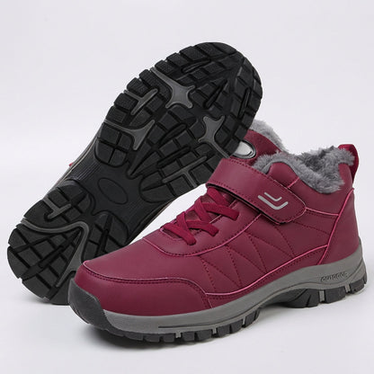 Zapatos de invierno ortopédicos de cuero