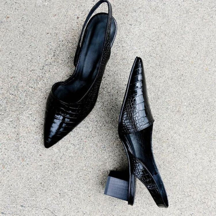 WYNN – Zapatos de tacón con punta larga