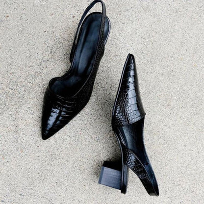 WYNN – Zapatos de tacón con punta larga