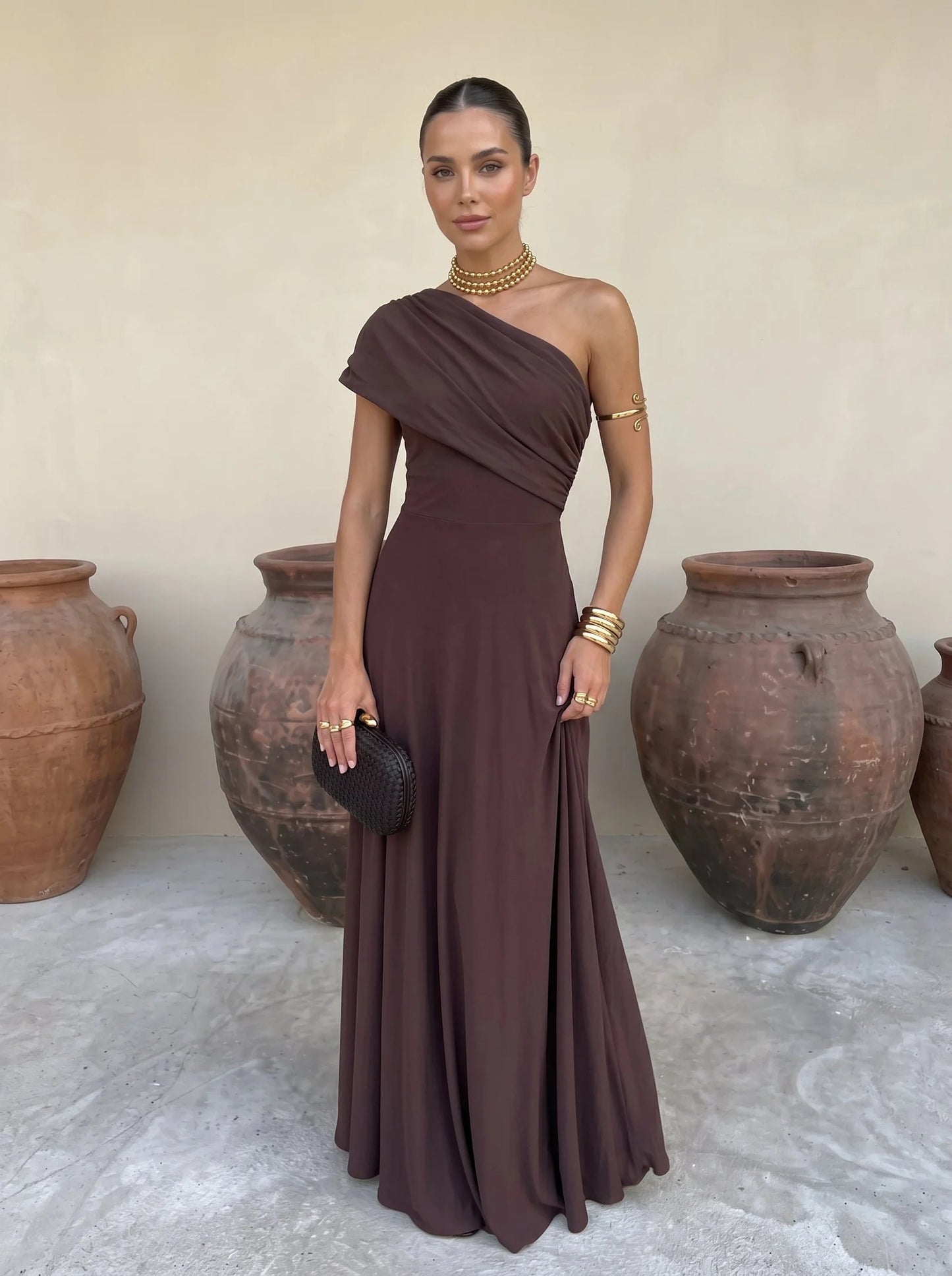 LUCIA - Vestido elegante de malla sin tirantes