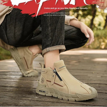 STYLEWALKER – Zapatillas modernas para hombre para el día a día